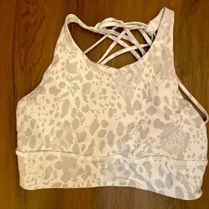 Cheetah Camo Free to Be High-Neck Longline Bra - Wild *light support A/B cup*
